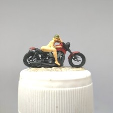 Lady Motorrad Biker #7 HO 1:87