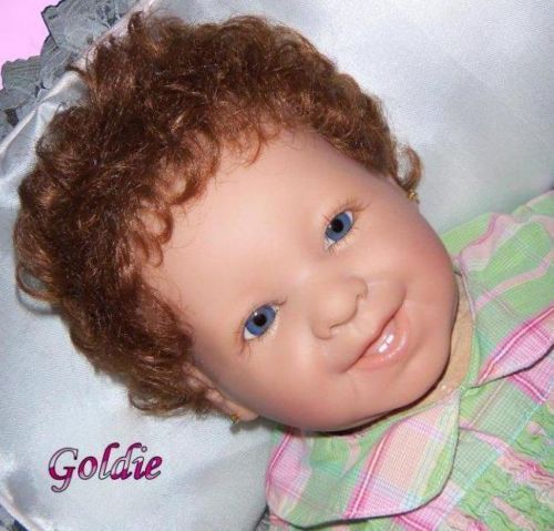 Neu süßer lockenkopf goldie - neu!,