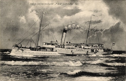 Salonschnelldampfer freia - salonschnelldampfer,