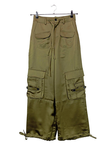 Desigual damen stoffhose khaki - desigual,