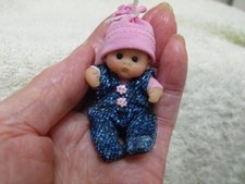 Ooak Puppenhaus Miniatur Baby