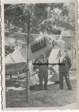 Z2254 Foto Spanien 1936 Sevilla Legion Condor LC Flugplatz Flugzeug Kennung ID