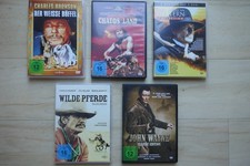 Charles Bronson John Wayne DVD Konvolut Western Action Büffel Chatos Land Pferde