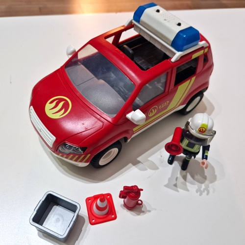 Playmobil feuerwehr auto - feuerwehr-auto, 4512