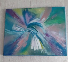 Acrylbilder handgemalt