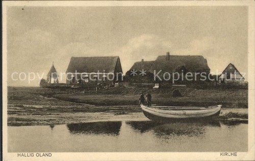 Hallig oland kirche - hallig,