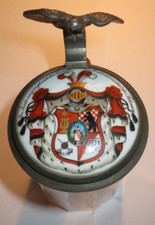 Berlin - Akademische Liedertafel - 1890 - Wappen Mantel - Bierkrug / Studentika