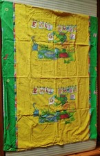 Vintage Janosch Bettwäsche Nur Deckenbezug Bavaria Sonor Ca. 95cm X 127cm Kinder