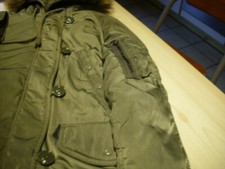RALPH LAUREN Superschicke Daunenjacke/Parka, Winterjacke, olivfarben, Gr. XS, S