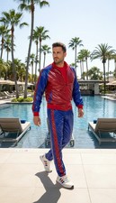 PU Nylon Jogging Anzug