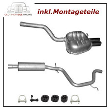 Auspuff Set Skoda Octavia 2,0