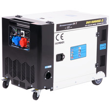 Notstromaggregat 15kVA Stromaggregat Generator 230/400 Volt Silent Diesel W2849