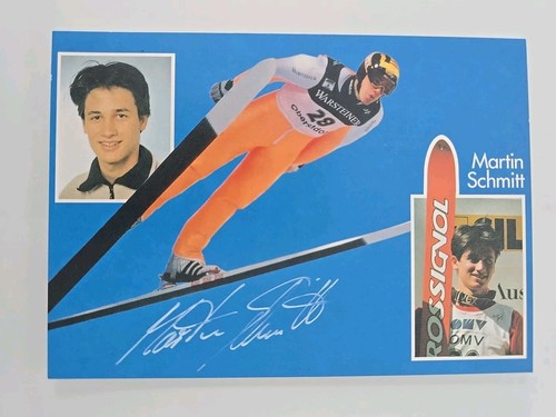 Martin schmitt autogrammkarte - martin,