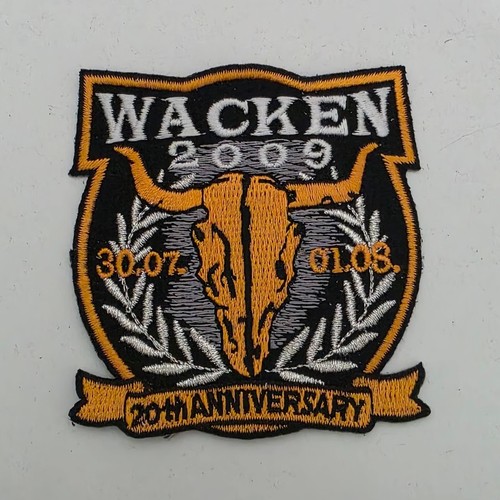 Aufnäher patch wacken 2009 - aufnäher,