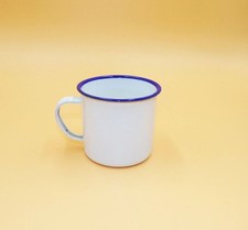 Alte tasse tippel weiß - weiß, blau
