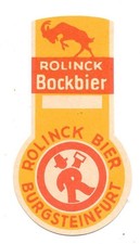 altes Bieretikett Brauerei