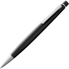 LAMY Edel Druckbleistift 2000 Polycarbonat Edelstahl 0,5mm Mine M41 Radiergummi