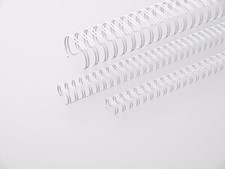 RENZ 320950023 Drahtbinderücken One Pitch 2:1 Teilig, weiß 3/8"