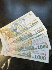 Rumänien 1000 Lei 1998 Lot