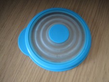 Tupperware Deckel Bungee hellblau-klar ca Ø13,7cm Nr 2