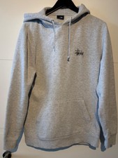Stüssy hoodie herren grau - stüssy,