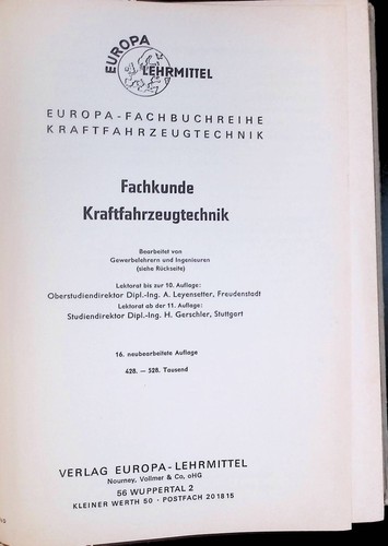 Europa fachbuchreihe für - europa-fachbuchreihe,