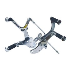 Boone Fußrastenanlage Chrom