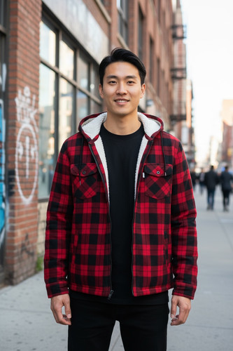 Herren holzfällerjacke mit - holzfällerjacke,