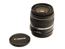 Canon Zoom Objektiv EF-S 3.5-5.6 / 18-55 mm II für Canon EF-S Bajonett APS-C