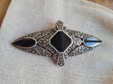 Antike Art Déco Brosche 925