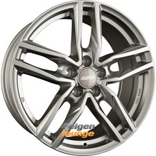 4 Alufelgen ALUTEC IKENU Metal-Grey 6,5x17 ET45 4x100 17 Zoll
