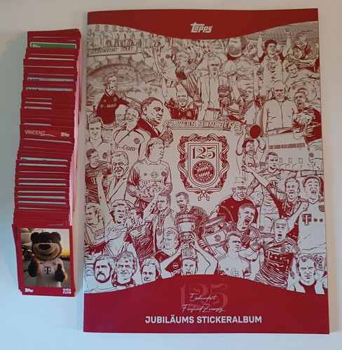 Topps 125 jahre fc bayern - -,