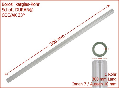 Borosilikat - (3,50€/st), 1