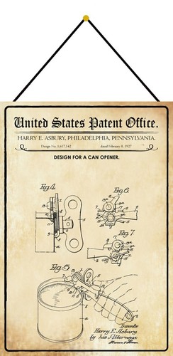 Blechschild 20x30 patent - blechschild,