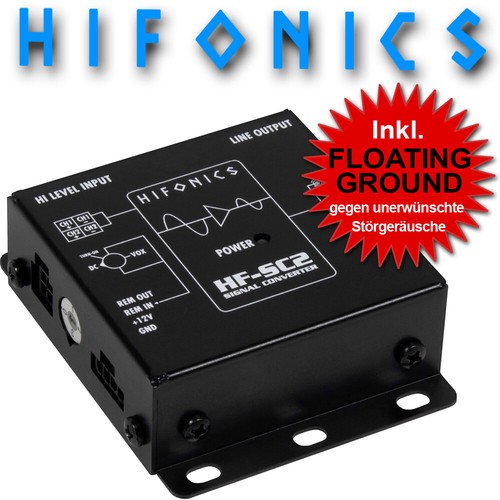 Hifonics sc2 high low - hifonics, hf-sc2