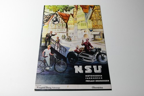 Nsu poster plakat motorräder - poster,