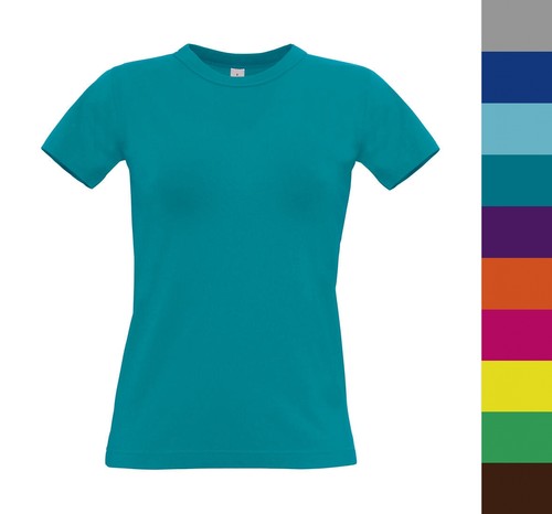 Damen rundhals shirt - rundhals, t-shirt