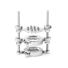 Runder Ballstretcher mit Spikes Hodengewicht Hodenstrecker Hodenpresse 