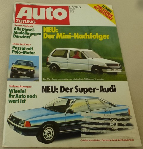 Auto zeitung 1979 - zeitung, vw