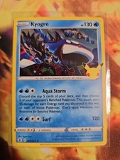 Pokemon Karte Kyogre 003/025 Holo Near Mint Englisch