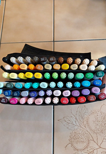 Copic marker set - im,