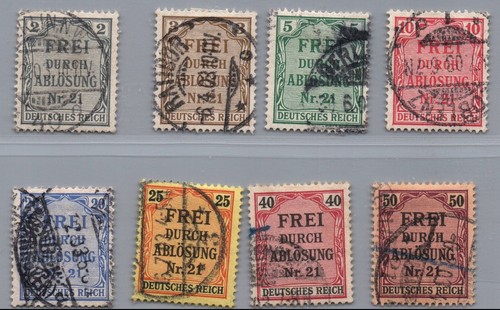 Reich dienstmarken - dt.,