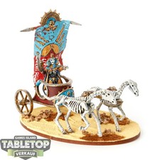 Tomb Kings of Khemri - Tomb King on Chariot klassisch - bemalt