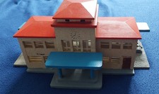 seltener H0 Bahnhof...Holz wie RS Faller 50er Jahre...passt zu Märklin Piko etc.