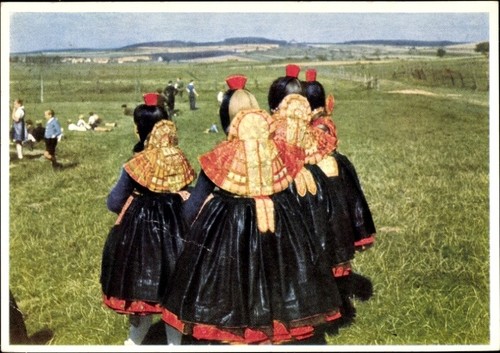 Bunte schwalm schwalmtal - ak, schwalm,