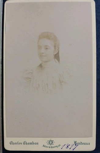 1897 cdv junges mädchen - junges,