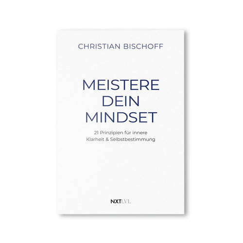Meistere dein mindset - meistere, |