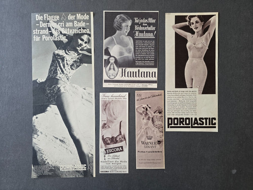 Werbung aus zeitschrift - 5x,