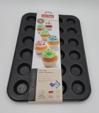 Zenker Schwarz Metallic 24 Mini-Muffinform Antihaft Ø 4,5 cm B Ware
