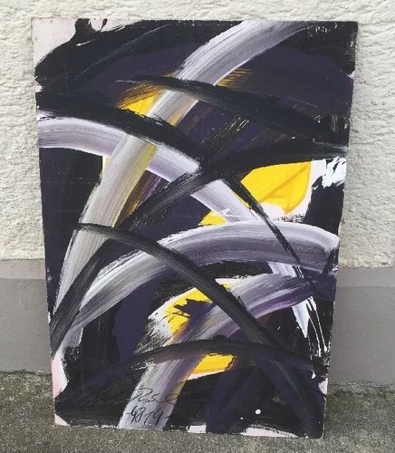 Abstraktes farbenspiel - abstraktes,
